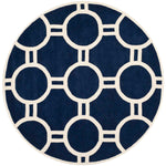 Safavieh Chatham 739 Rug, CHT739 - Dark Blue / Ivory