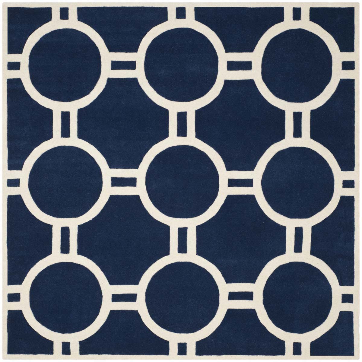 Safavieh Chatham 739 Rug, CHT739 - Dark Blue / Ivory