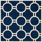 Safavieh Chatham 739 Rug, CHT739 - Dark Blue / Ivory