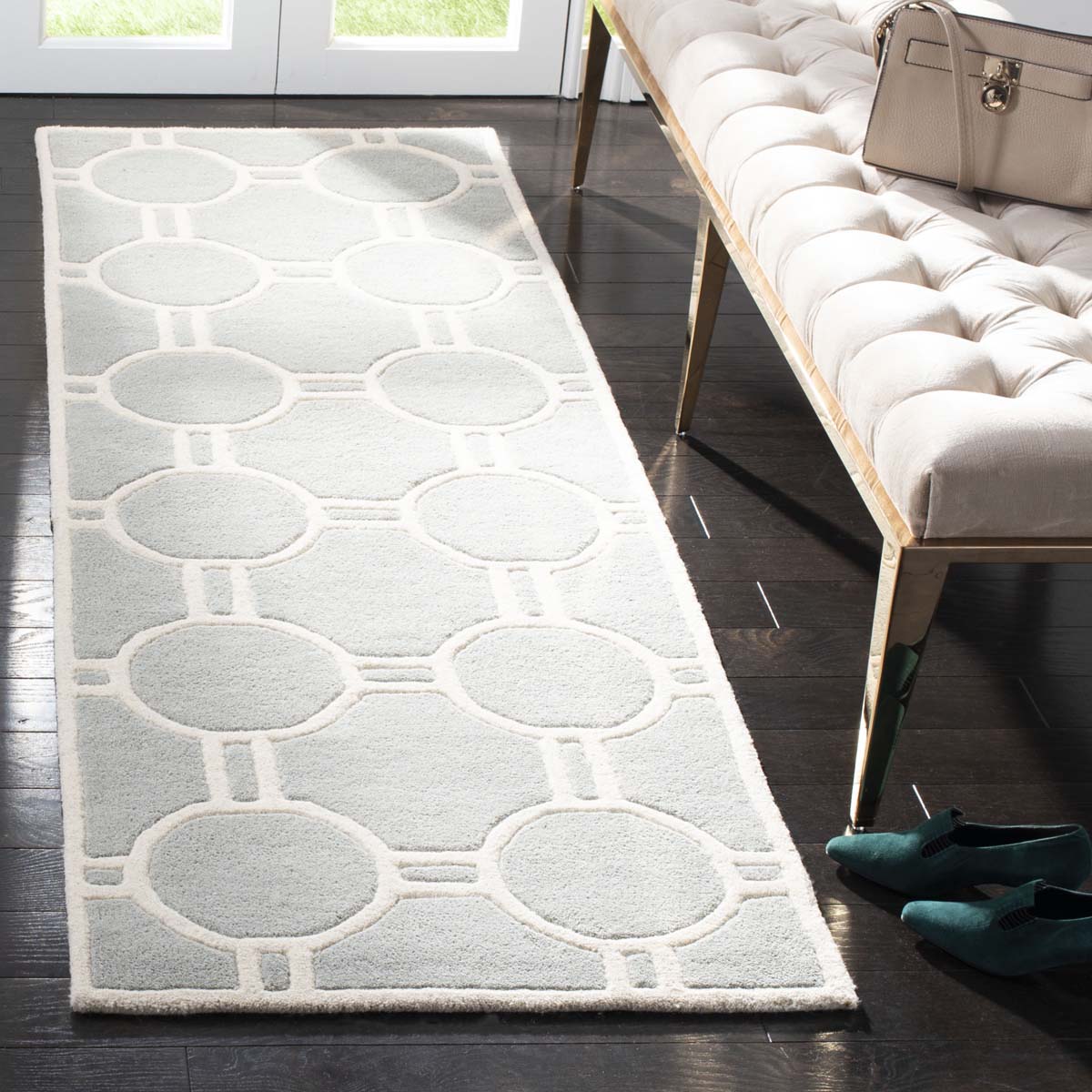 Safavieh Chatham 739 Rug, CHT739 - Grey / Ivory