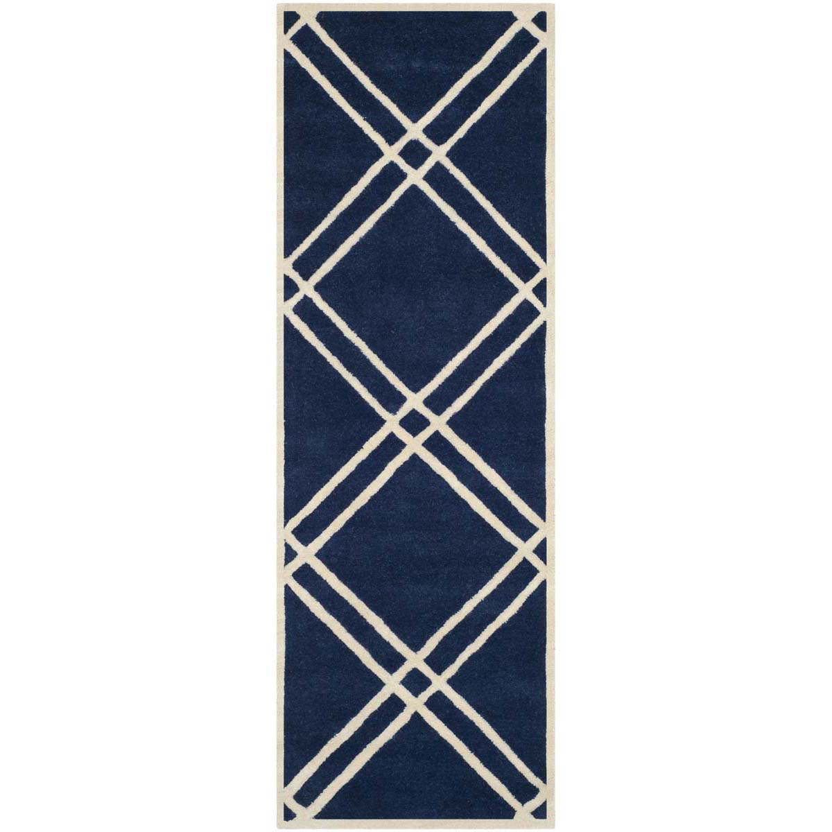 Safavieh Chatham 740 Rug, CHT740 - Dark Blue / Ivory
