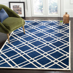 Safavieh Chatham 740 Rug, CHT740 - Dark Blue / Ivory
