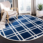 Safavieh Chatham 740 Rug, CHT740 - Dark Blue / Ivory