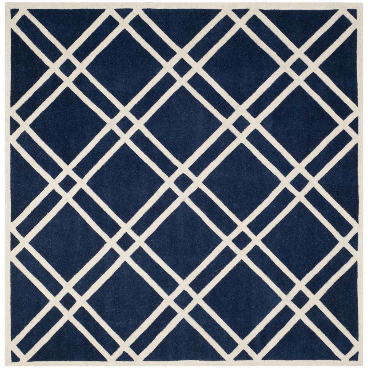 Safavieh Chatham 740 Rug, CHT740 - Dark Blue / Ivory
