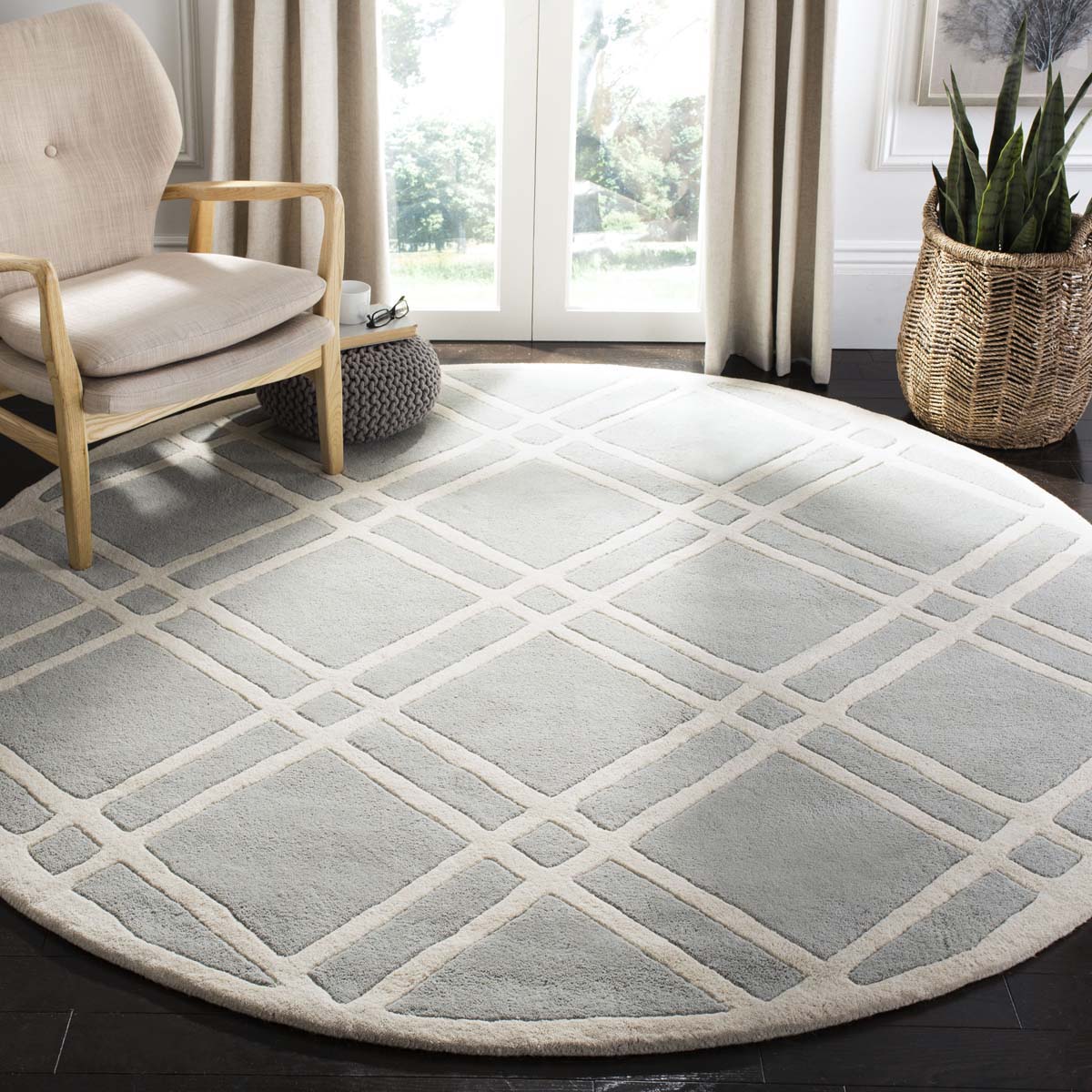 Safavieh Chatham 740 Rug, CHT740 - Grey / Ivory