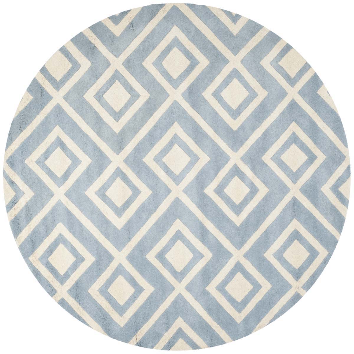 Safavieh Chatham 742 Rug, CHT742 - Blue / Ivory
