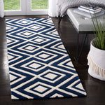 Safavieh Chatham 742 Rug, CHT742 - Dark Blue / Ivory