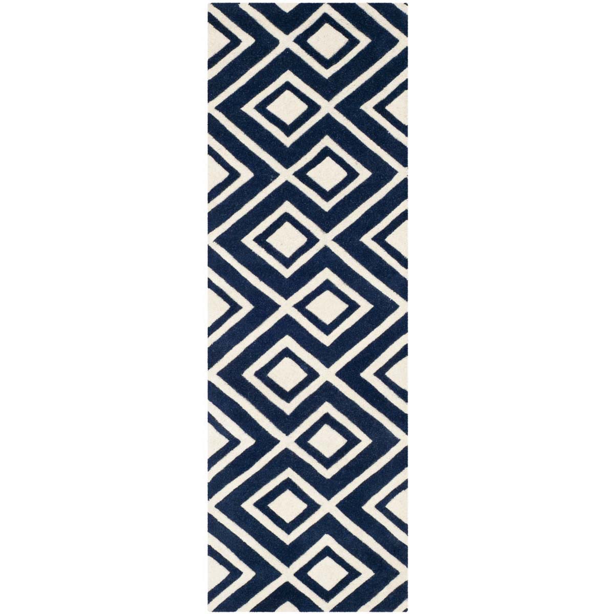 Safavieh Chatham 742 Rug, CHT742 - Dark Blue / Ivory