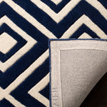 Safavieh Chatham 742 Rug, CHT742 - Dark Blue / Ivory