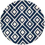 Safavieh Chatham 742 Rug, CHT742 - Dark Blue / Ivory