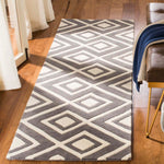 Safavieh Chatham 742 Rug, CHT742 - Dark Grey / Ivory