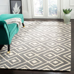 Safavieh Chatham 742 Rug, CHT742 - Dark Grey / Ivory