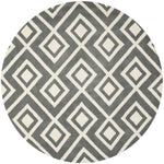 Safavieh Chatham 742 Rug, CHT742 - Dark Grey / Ivory