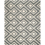 Safavieh Chatham 742 Rug, CHT742 - Dark Grey / Ivory