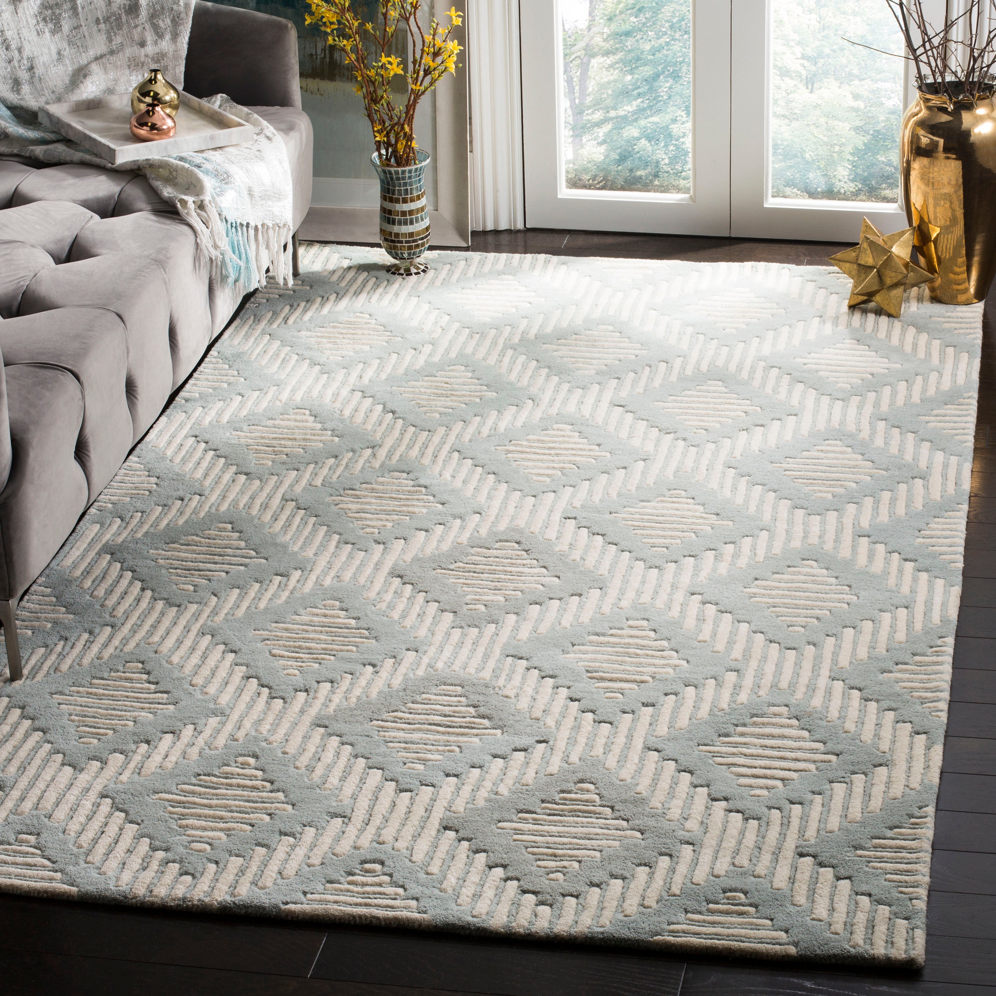 Safavieh Chatham 744 Rug, CHT744 - Grey / Ivory