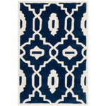 Safavieh Chatham 745 Rug, CHT745 - Dark Blue / Ivory