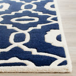 Safavieh Chatham 745 Rug, CHT745 - Dark Blue / Ivory