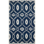Safavieh Chatham 745 Rug, CHT745 - Dark Blue / Ivory