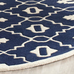 Safavieh Chatham 745 Rug, CHT745 - Dark Blue / Ivory