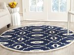 Safavieh Chatham 745 Rug, CHT745 - Dark Blue / Ivory