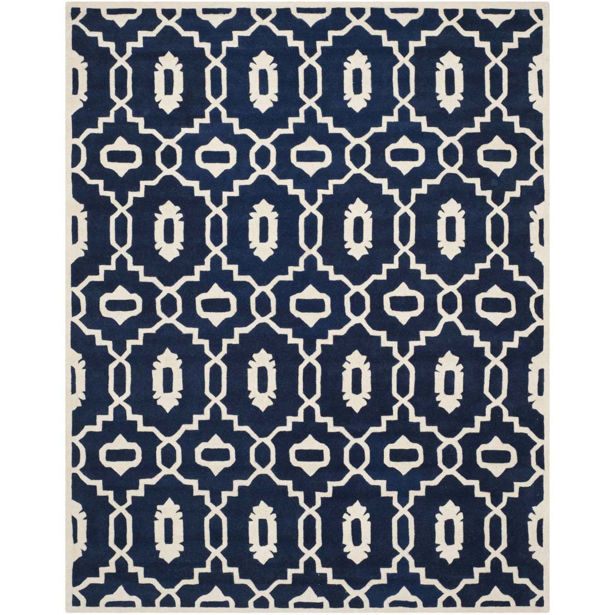 Safavieh Chatham 745 Rug, CHT745 - Dark Blue / Ivory