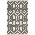 Safavieh Chatham 745 Rug, CHT745 - Dark Grey / Ivory