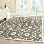 Safavieh Chatham 745 Rug, CHT745 - Dark Grey / Ivory