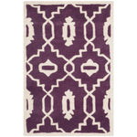 Safavieh Chatham 745 Rug, CHT745 - Purple / Ivory