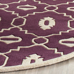 Safavieh Chatham 745 Rug, CHT745 - Purple / Ivory