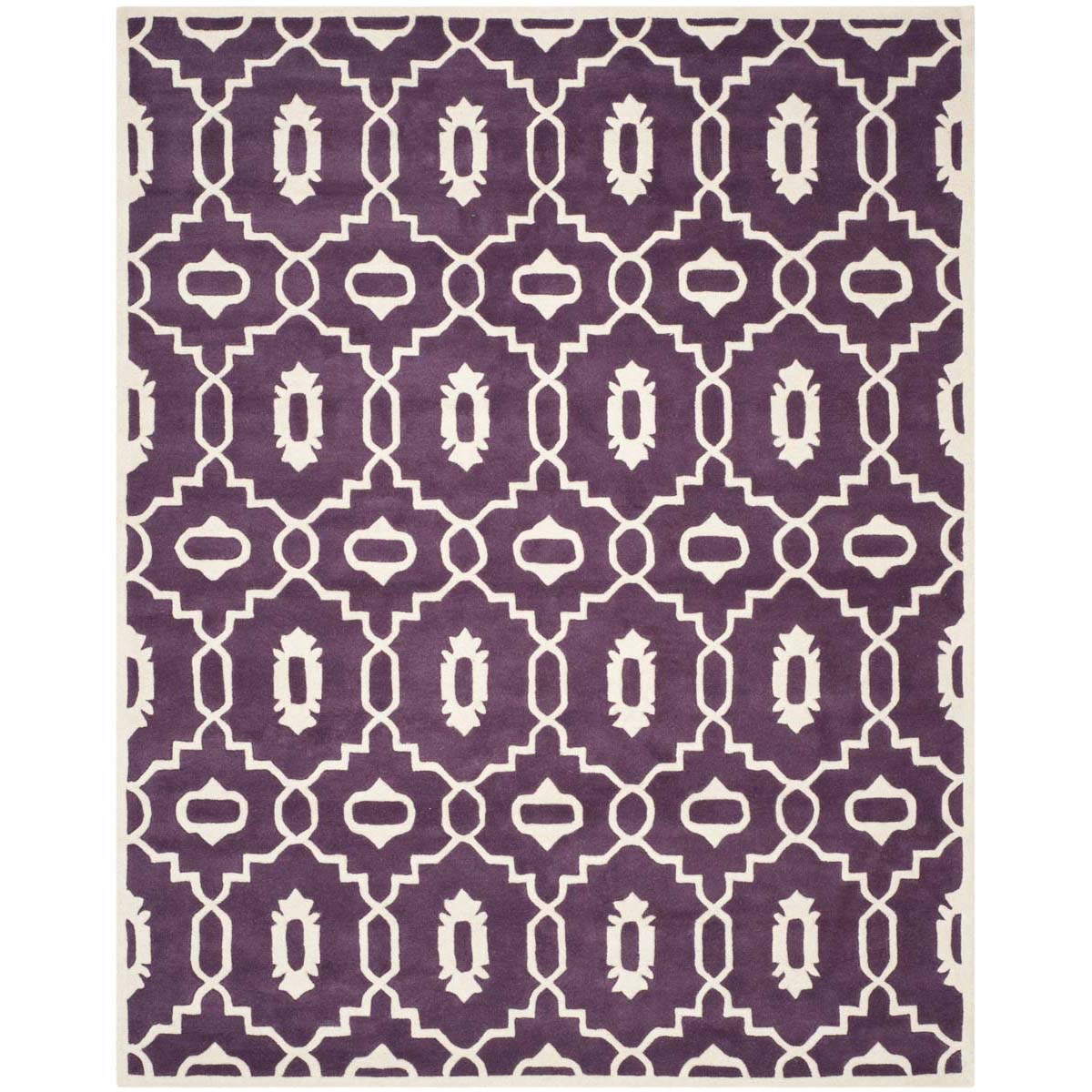 Safavieh Chatham 745 Rug, CHT745 - Purple / Ivory