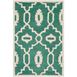 Safavieh Chatham 745 Rug, CHT745 - Teal / Ivory