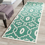 Safavieh Chatham 745 Rug, CHT745 - Teal / Ivory