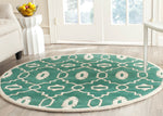 Safavieh Chatham 745 Rug, CHT745 - Teal / Ivory