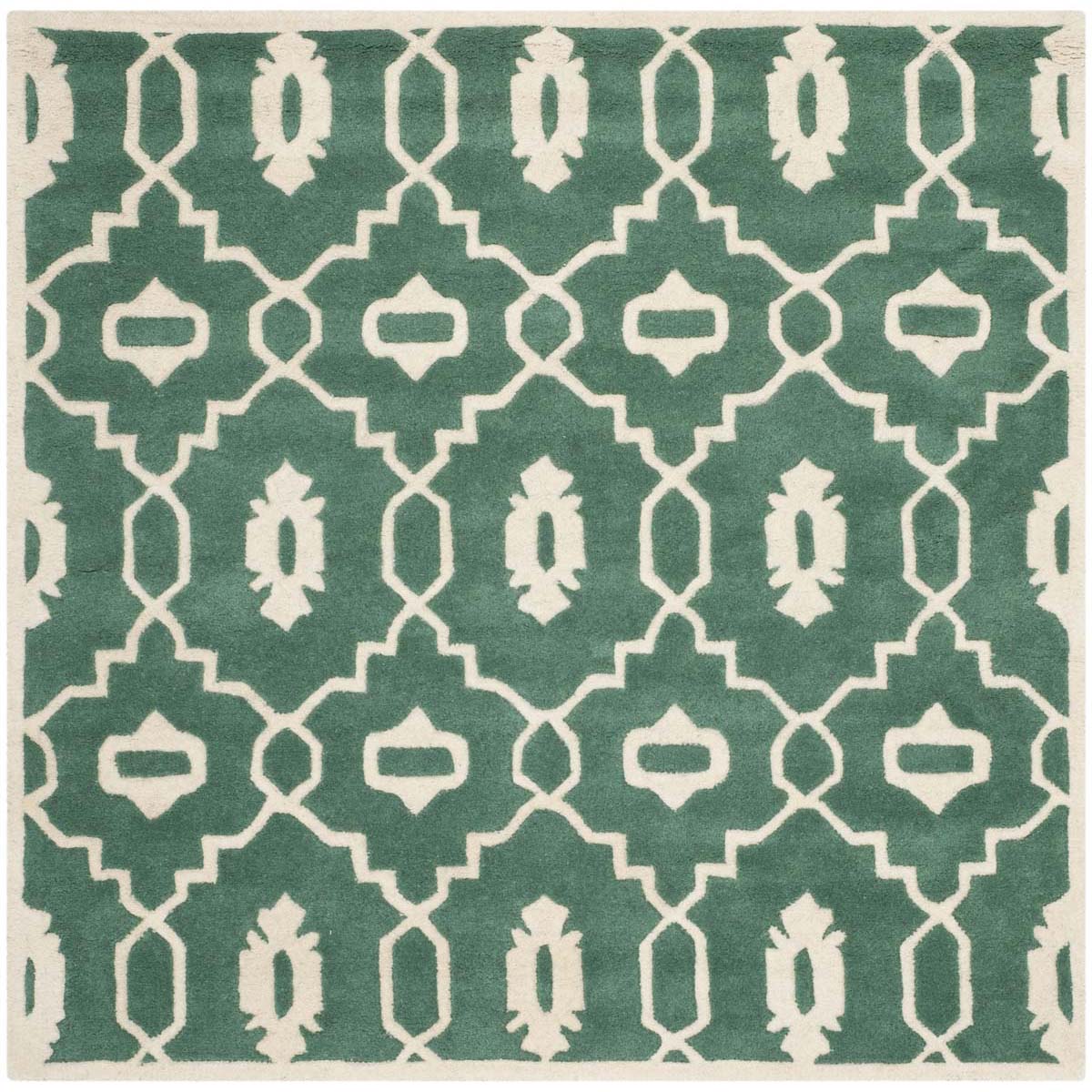 Safavieh Chatham 745 Rug, CHT745 - Teal / Ivory