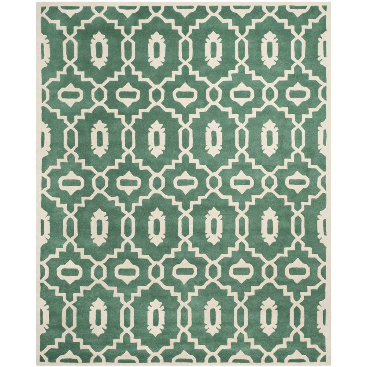 Safavieh Chatham 745 Rug, CHT745 - Teal / Ivory