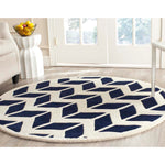 Safavieh Chatham 746 Rug, CHT746 - Dark Blue / Ivory