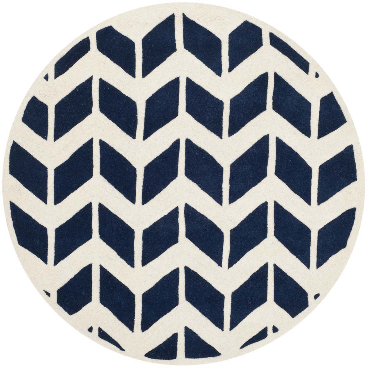 Safavieh Chatham 746 Rug, CHT746 - Dark Blue / Ivory