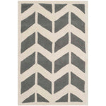 Safavieh Chatham 746 Rug, CHT746 - Dark Grey / Ivory