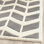 Safavieh Chatham 746 Rug, CHT746 - Dark Grey / Ivory