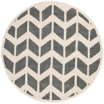 Safavieh Chatham 746 Rug, CHT746 - Dark Grey / Ivory
