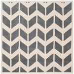 Safavieh Chatham 746 Rug, CHT746 - Dark Grey / Ivory
