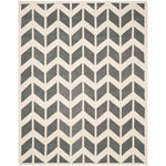 Safavieh Chatham 746 Rug, CHT746 - Dark Grey / Ivory