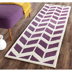 Safavieh Chatham 746 Rug, CHT746 - Purple / Ivory
