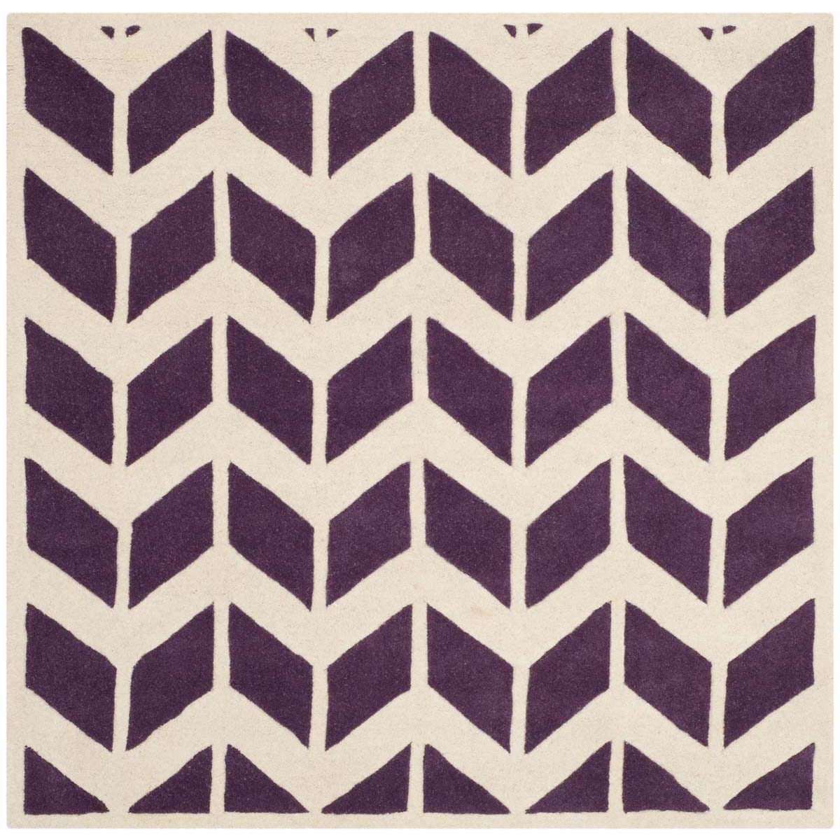Safavieh Chatham 746 Rug, CHT746 - Purple / Ivory