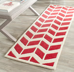 Safavieh Chatham 746 Rug, CHT746 - Red / Ivory