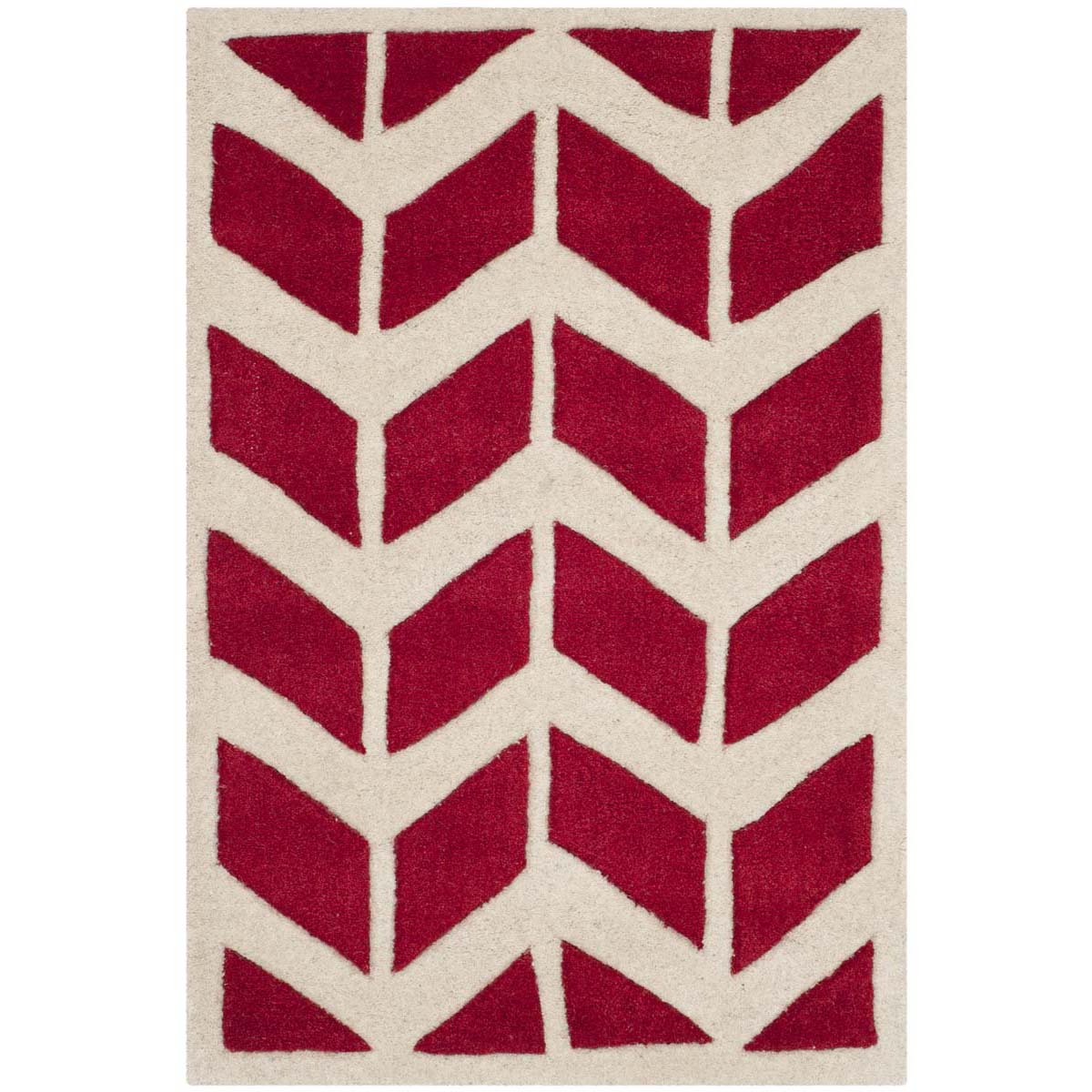 Safavieh Chatham 746 Rug, CHT746 - Red / Ivory