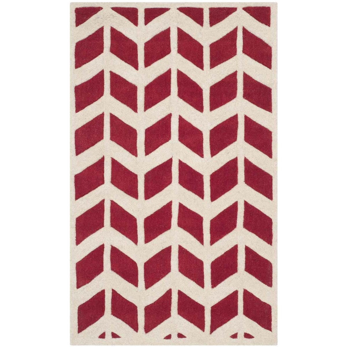 Safavieh Chatham 746 Rug, CHT746 - Red / Ivory
