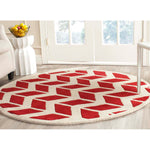 Safavieh Chatham 746 Rug, CHT746 - Red / Ivory