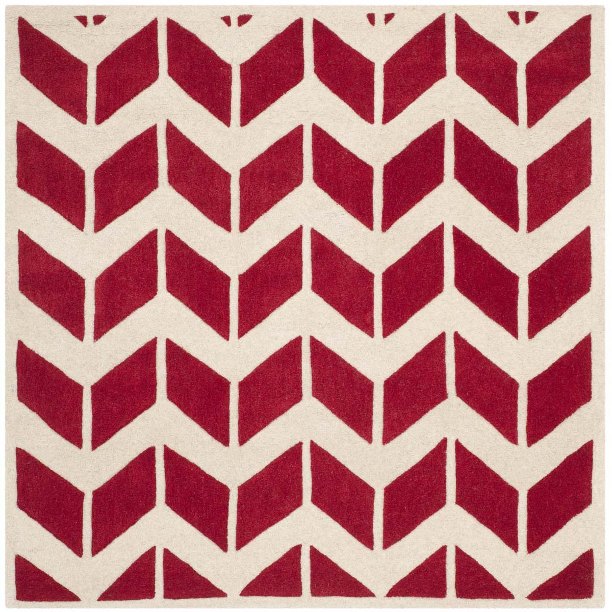 Safavieh Chatham 746 Rug, CHT746 - Red / Ivory