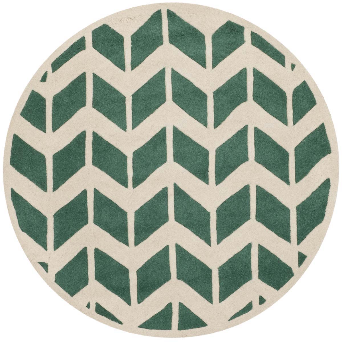 Safavieh Chatham 746 Rug, CHT746 - Teal / Ivory